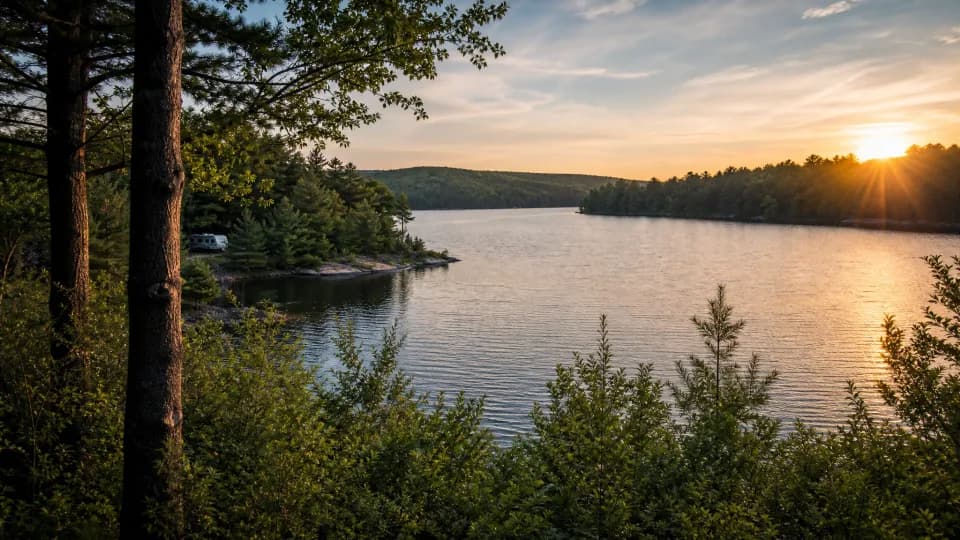 Poconos near New York