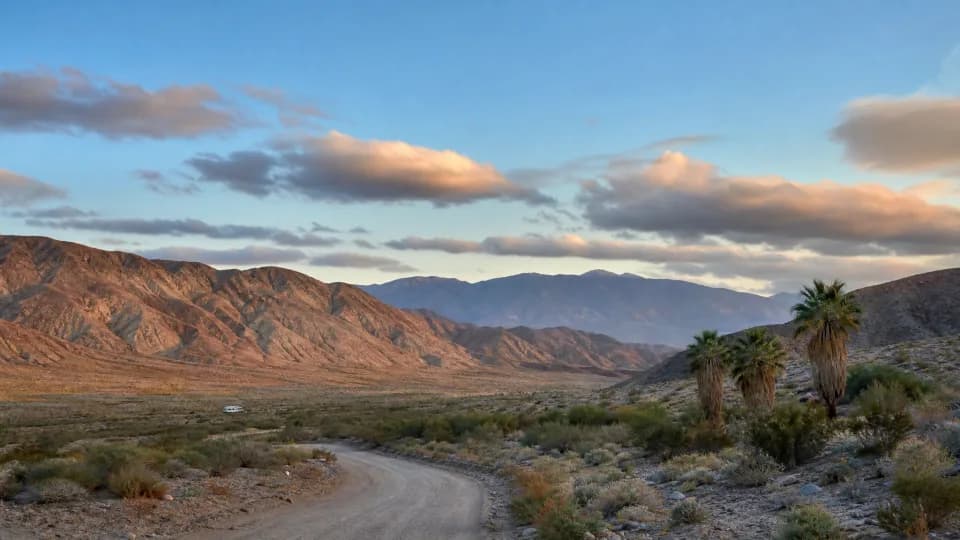 Southern California desert RV trip near Glamis