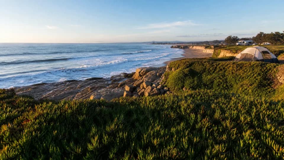 Santa Cruz beach campgrounds near Santa Cruz