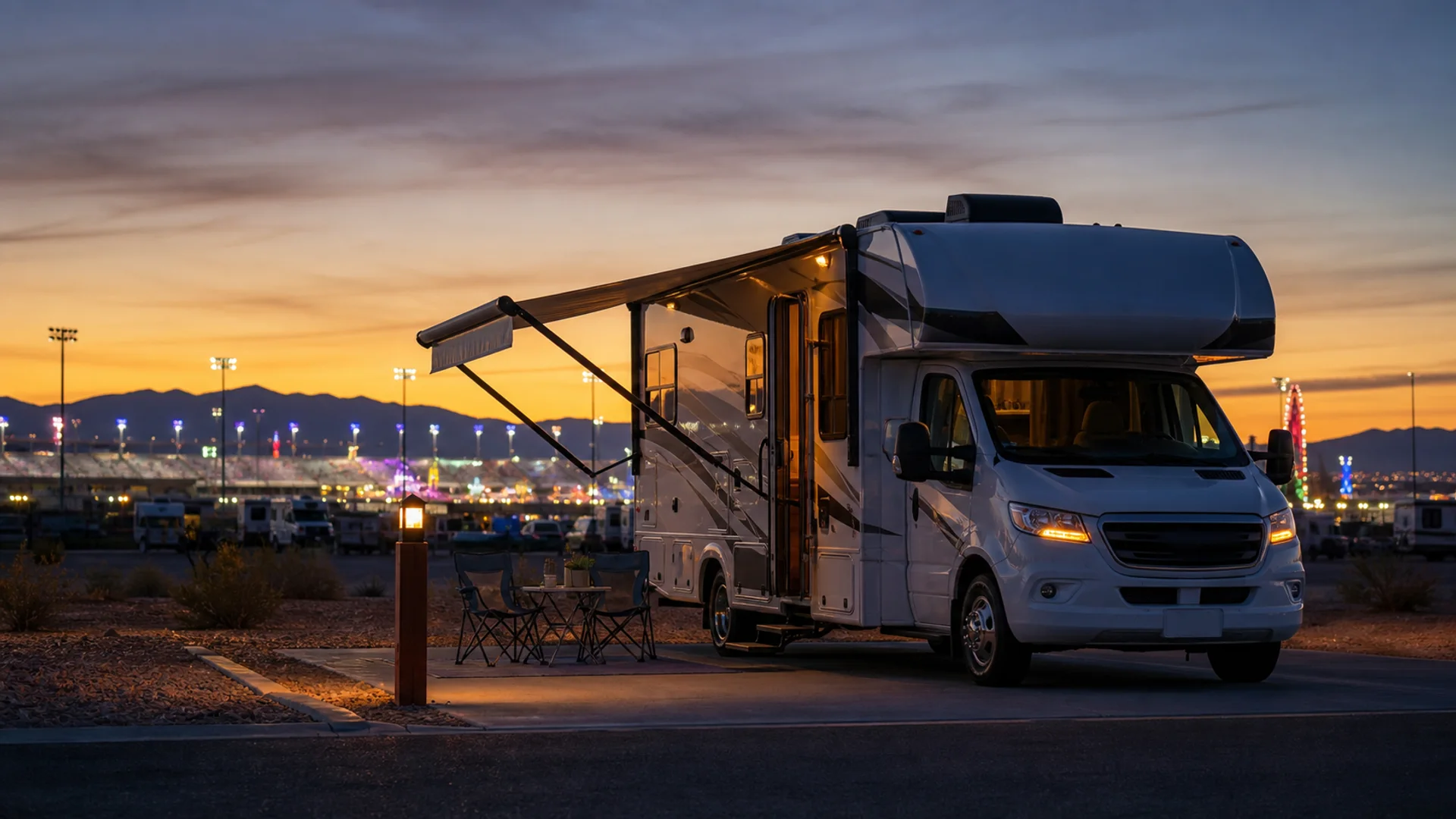 Las Vegas RV rental trip for EDC