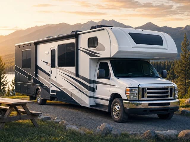 Family sleeper Class C RV