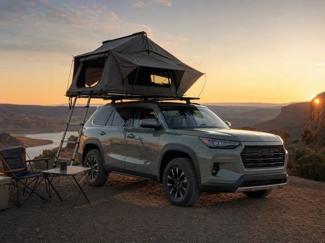 Roof tent rental