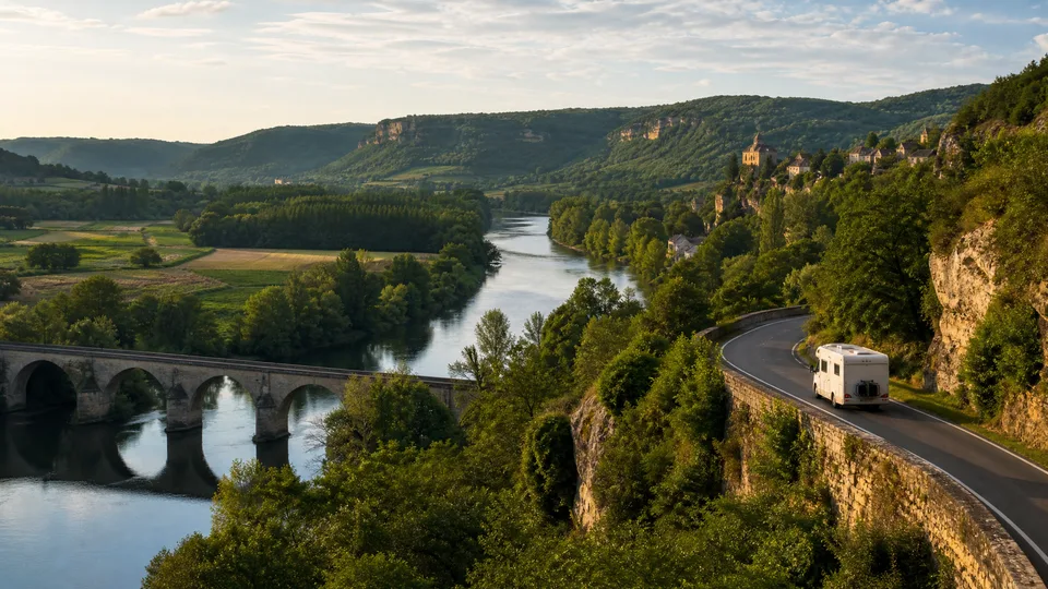 RV rental pickup in Bordeaux, France