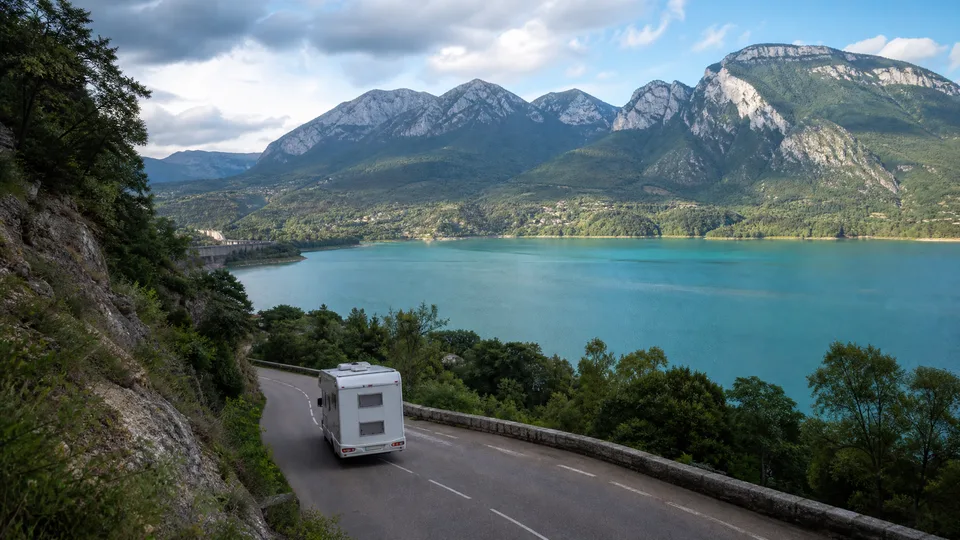 RV rental pickup in Lyon, France