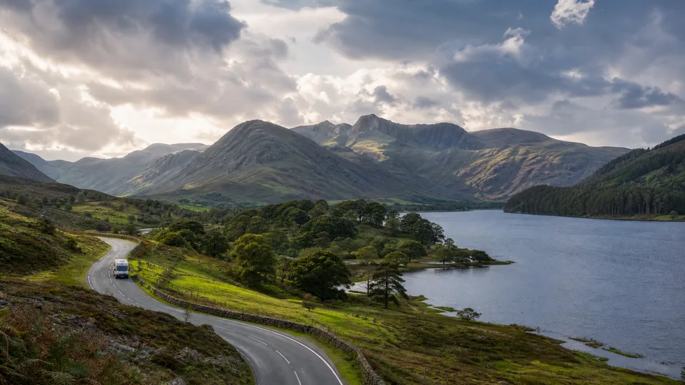 RV rental pickup in Manchester, United Kingdom