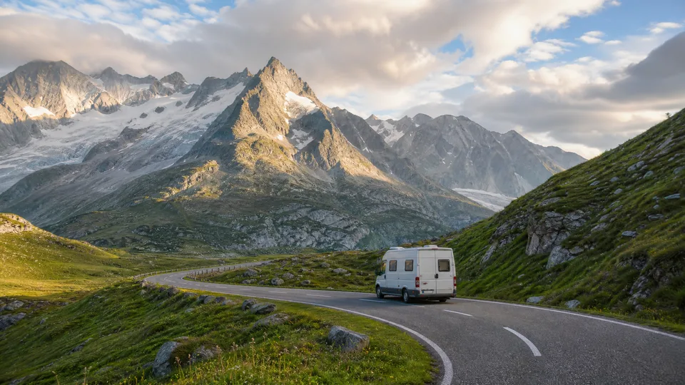 RV rental pickup in Paris, France