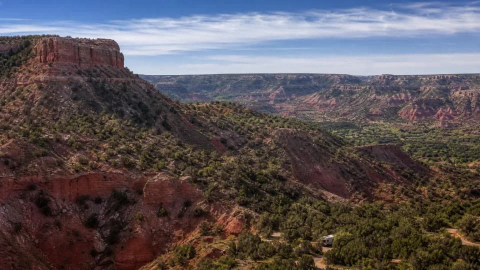 Palo Duro Canyon State Park near Dallas