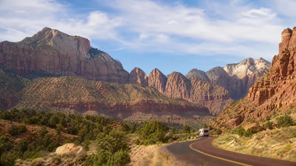 Arizona and Utah RV loop from Las Vegas