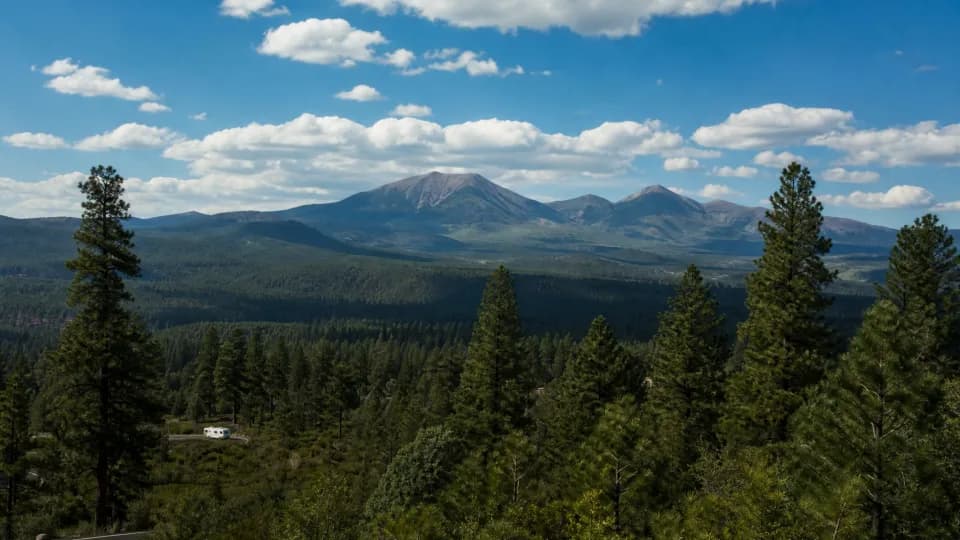 Flagstaff and the high country near Phoenix