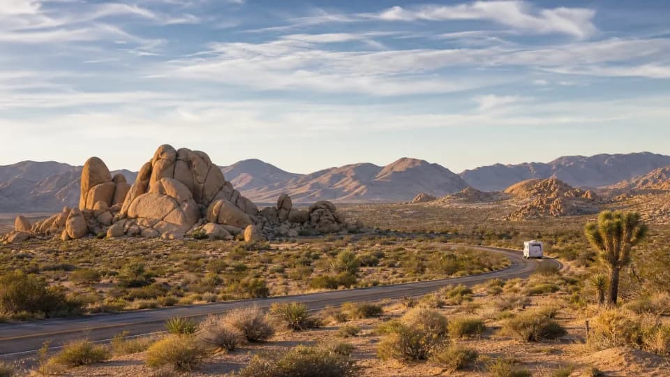 Joshua Tree and Southern California near Phoenix