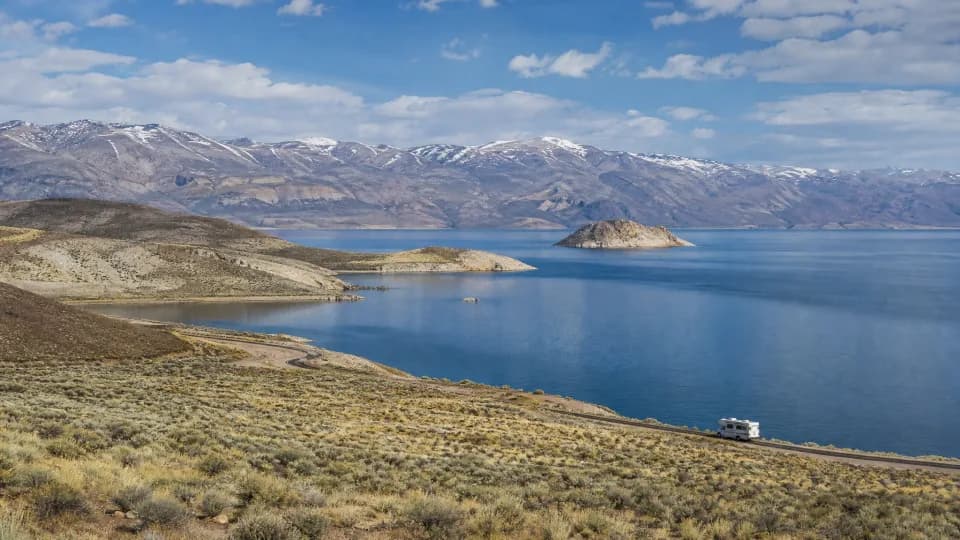 Pyramid Lake near Reno