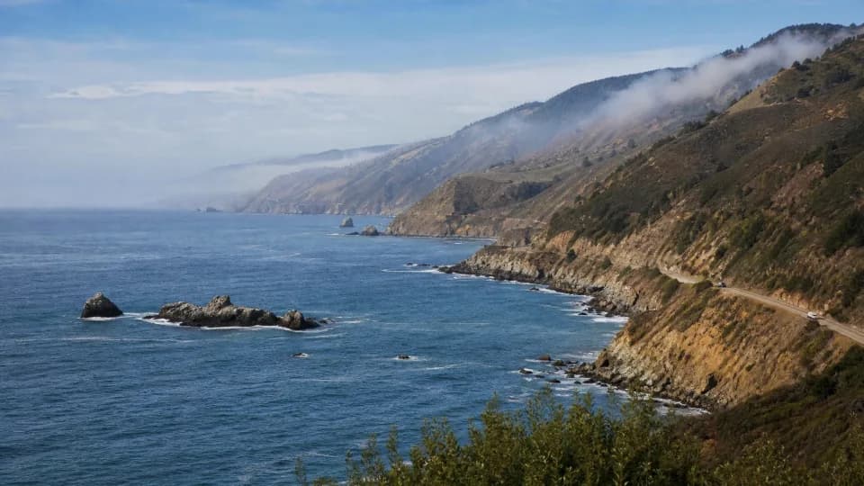 Redwoods and the North Coast near San Francisco