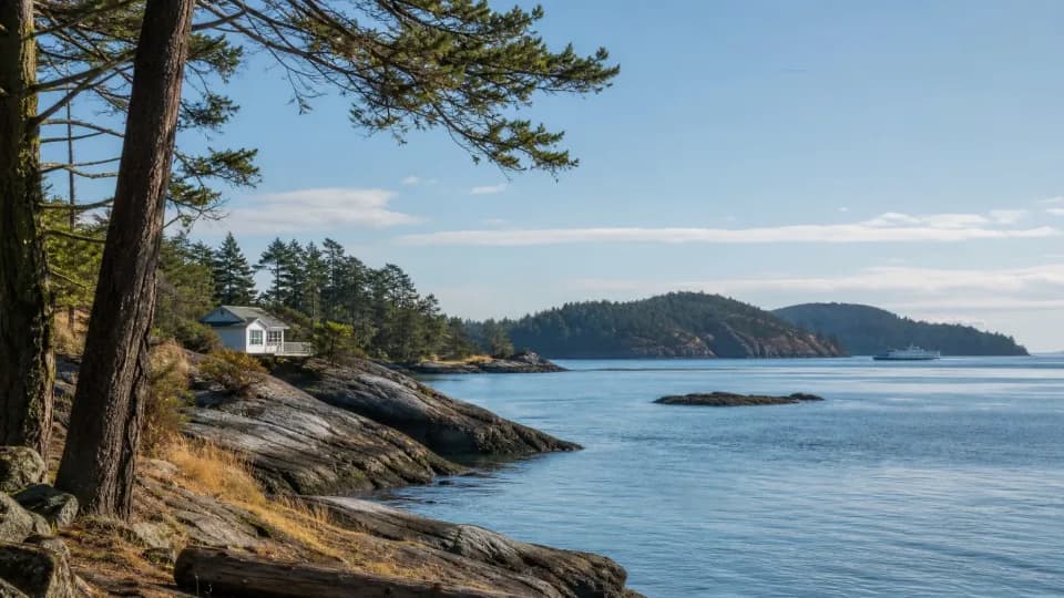 San Juan Islands near Seattle