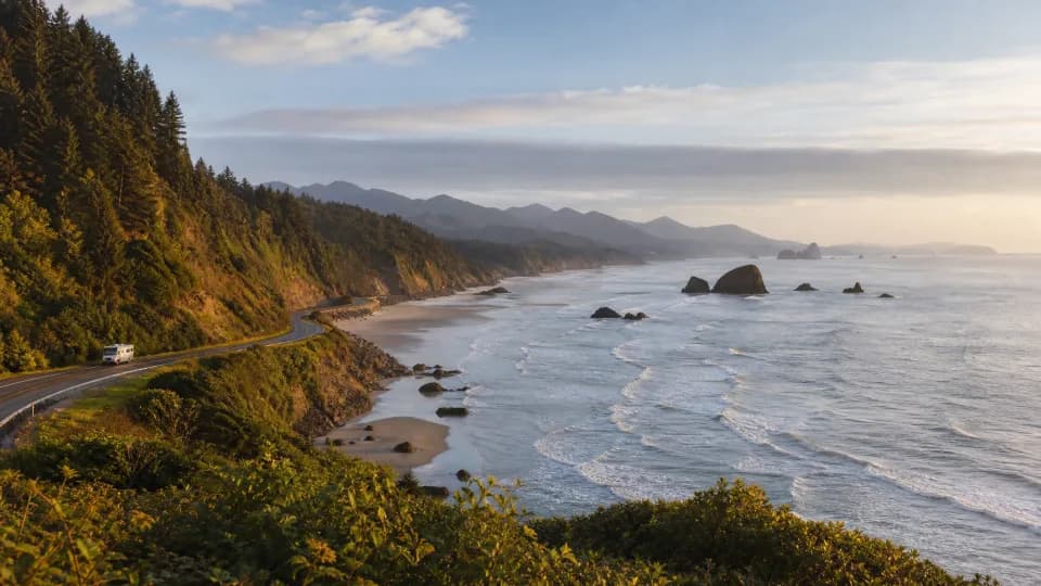 The Oregon Coast near Seattle